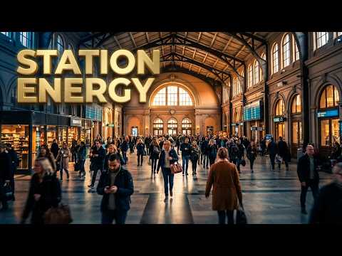 Rainy Day Vibes Walking Nordstan & Central Station Gothenburg Sweden 4K