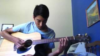 Video thumbnail of "M83 - Midnight City (Acoustic Guitar Cover) | Hiro Brown"