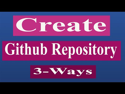 Create Github  Repository Three Ways | Bangla Tutorial | Web Journey