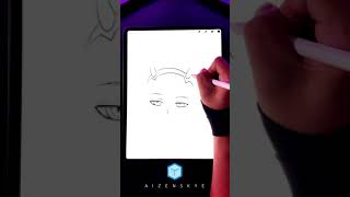 1 MINUTE #SHORT VIDEOS | DRAWING ZERO TWO FROM DARLING IN THE FRANXX 1 MINUTE #SHORT VIDEOS | DRAWING ZERO TWO FROM DARLING IN THE FRANXX