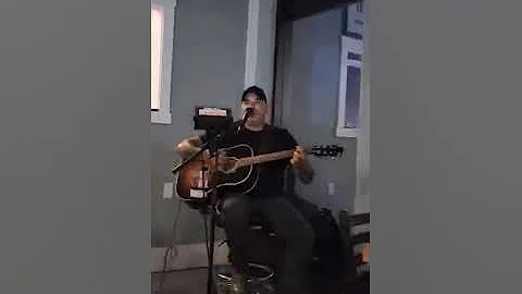 My first live solo gig! . Dont own rights.