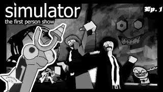 NEW VTUBER REACTS TO simulator: the first person show - detective simulator