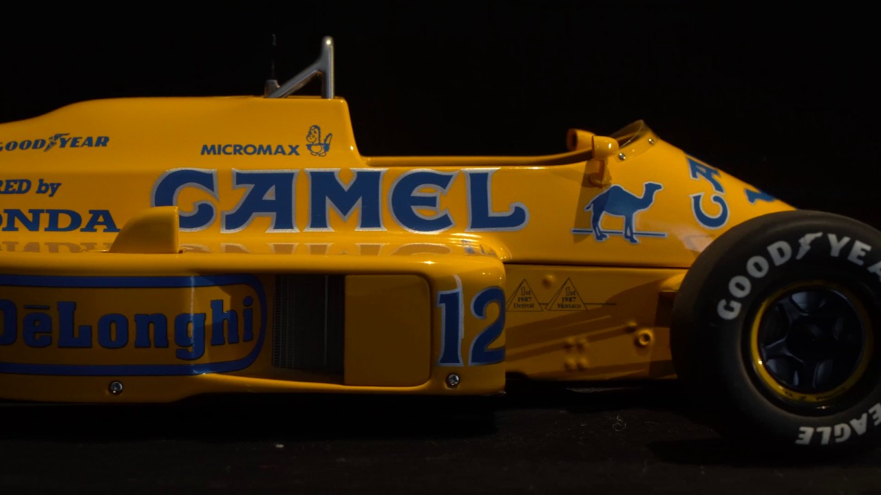 オートアート 1/18 ロータス 99T ホンダ F1 日本GP '87 #11 中嶋悟