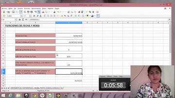 LIBRE OFFICE FUNCIONES BASICAS
