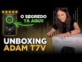 TUNEI meu ESTÚDIO com MONITORES ADAM T7V