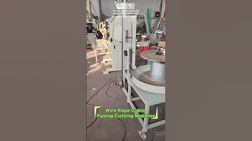 Wire Rope Cable Fusing Melting Cutting Machine