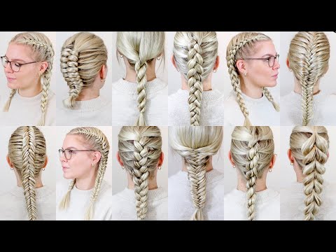 How To Braid Your Own Hair For Beginners - 15 Braids For Summer 2021 (FULL TALK THROUGH)