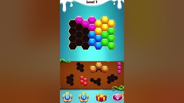 Hexic Puzzle : The Hexagon Block Puzzle HD - GamePlay Preview