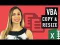 Copy & Paste in Excel VBA (copy, pastespecial, resize & offset)