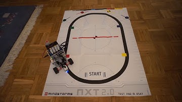 Robot tracks a Line with AI