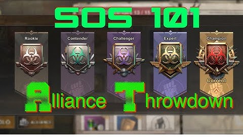 State of Survival - SOS 101 Alliance Throwdown