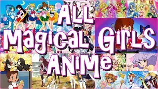 Evolution of Magical Girls Animes (1966 - 2017)