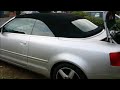 Audi A4 Convertible Roof Problems Audi A4 Convertible Roof Problems