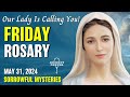 Friday Rosary 💙 Sorrowful Mysteries of the Rosary 💙 May 31, 2024 VIRTUAL ROSARY