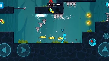 Red and Blue Stickman Gameplay level 21 to 30