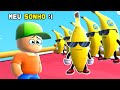 O sonho do menino humilde era ter o banana guy no stumble guys