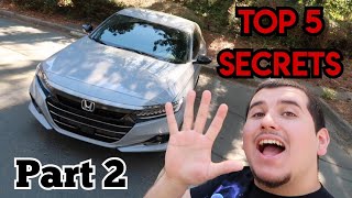 2022 Honda Accord Tricks You DIDN'T Know About | Part 2