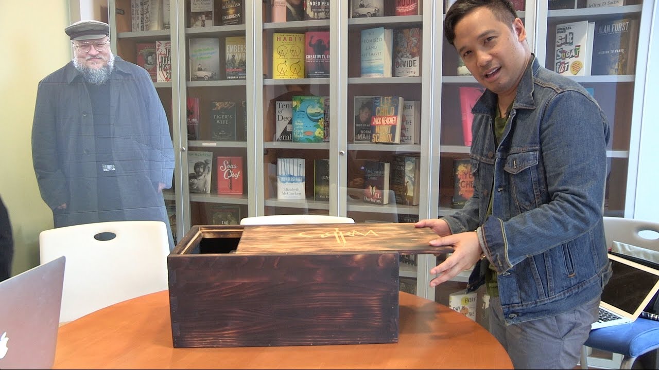 LIVE: George R. R. Martin Box unveiled by The Ringer's Jason Concepcion ...