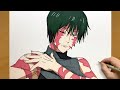 How to Draw Maki Zenin | Jujutsu Kaisen Drawing