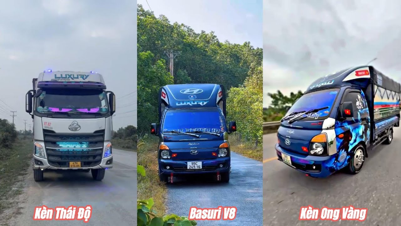 Xe Tải Chích Kèn Cực Gắt, Kèn Basuri Ong Vàng Thái Độ