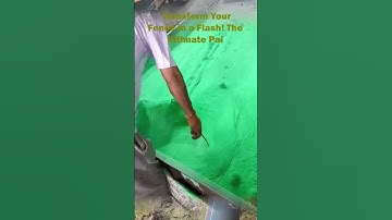 Transform Your Fence in a Flash! The Ultimate Painting Process with Top Tools and Machine