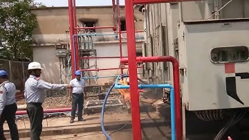 High Velocity Water Spray System | Transformer Fire Protection System | HVWS System Demo Video