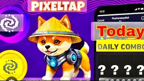 Pixel Tap Pixelverse: 22 June Daily Combo | Pixelverse Daily Combo Today