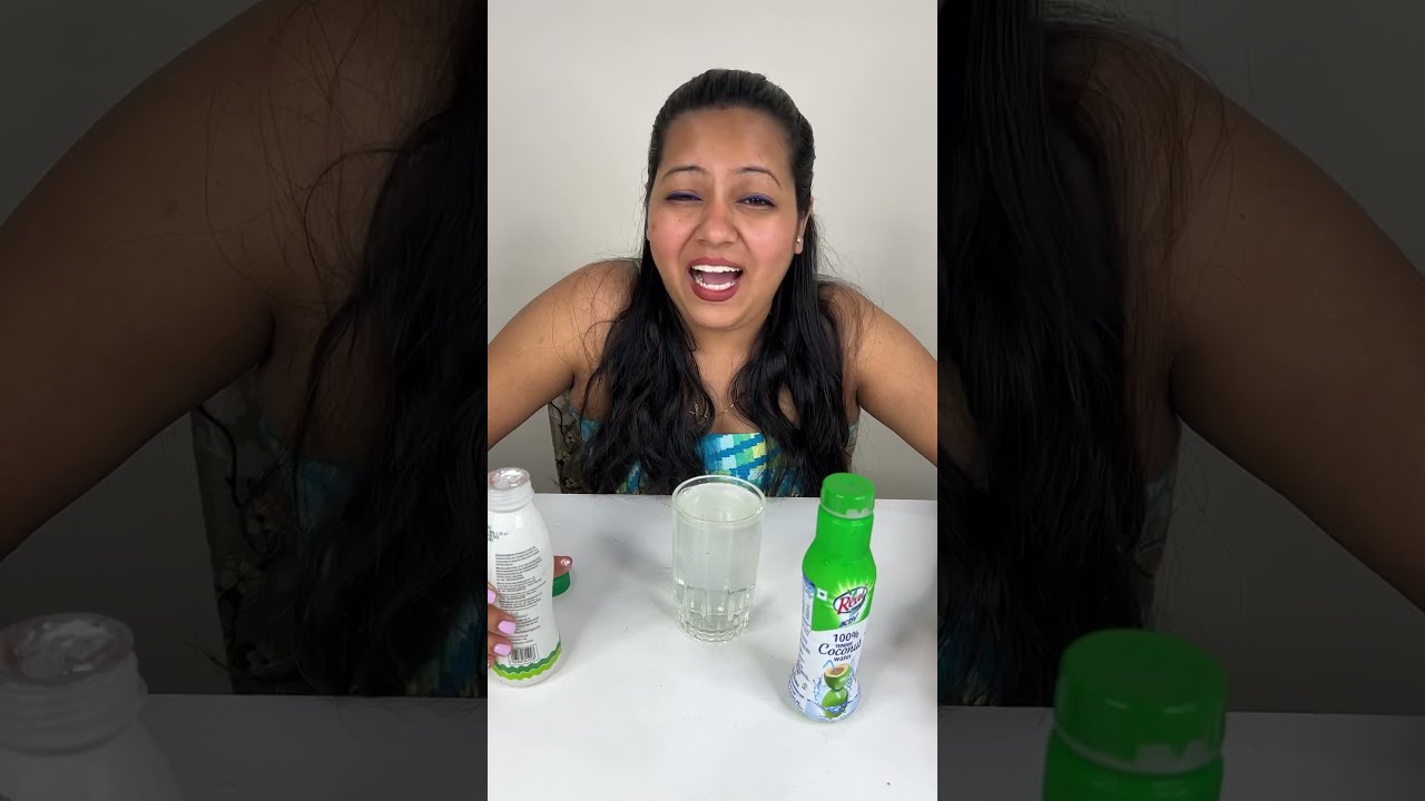 GODS MADE COCONUT WATER Vs HUMAN S COMPARISON Shorts Foodie Eating