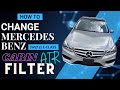 HOW TO CHANGE MERCEDES BENZ E-CLASS (W212) CABIN AIR FILTER