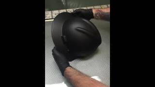 Carbon dipped hard hat