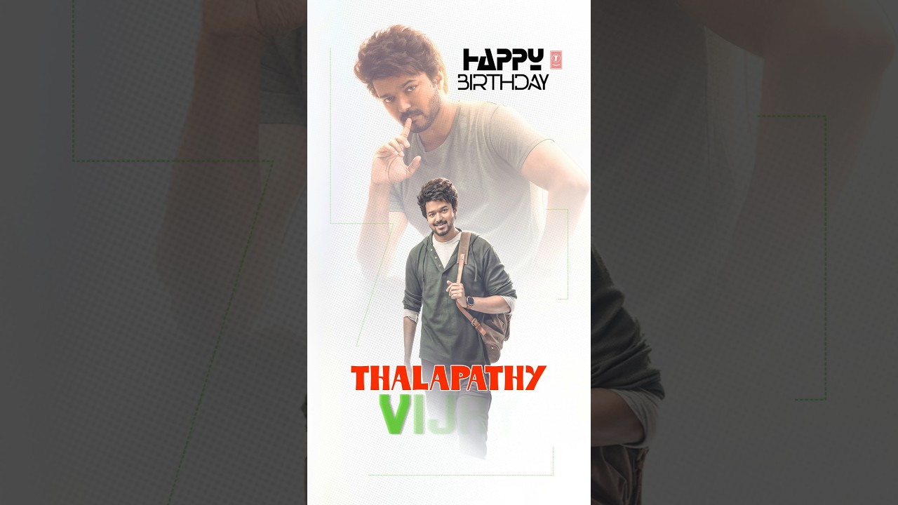 Celebrating the man, the star, the phenomenon. ❤️Happy Birthday, Thalapathy @actorvijay sir! 🎂✨
