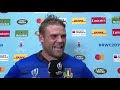 Rugby World Cup interviewer calls Italy's Dean Budd the Canada captain