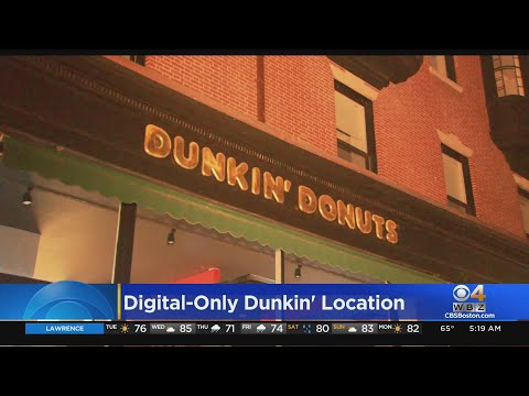 Dunkin' Opens First 'Digital-Only' Restaurant In Boston