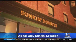 Dunkin' Opens First 'Digital-Only' Restaurant In Boston