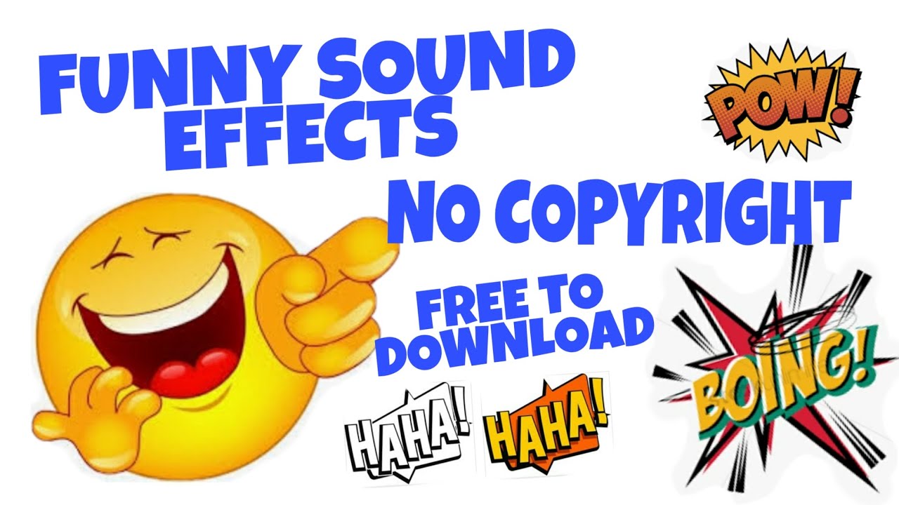 Funny Sound Effects NO Copyright 2020 | Free Download || #SoundEffects ||  #FunnySoundEffects - YouTube