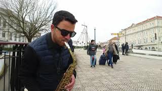 Unchained Melody  Tiago Taborda  Sax Street Cover