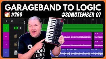 GarageBand iOS to Logic Pro iPad | #Songtember 07
