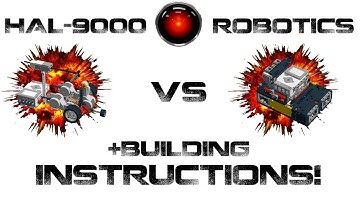 FLL Hydrodynamics | HAL-9000 BoxBot Building Instructions!