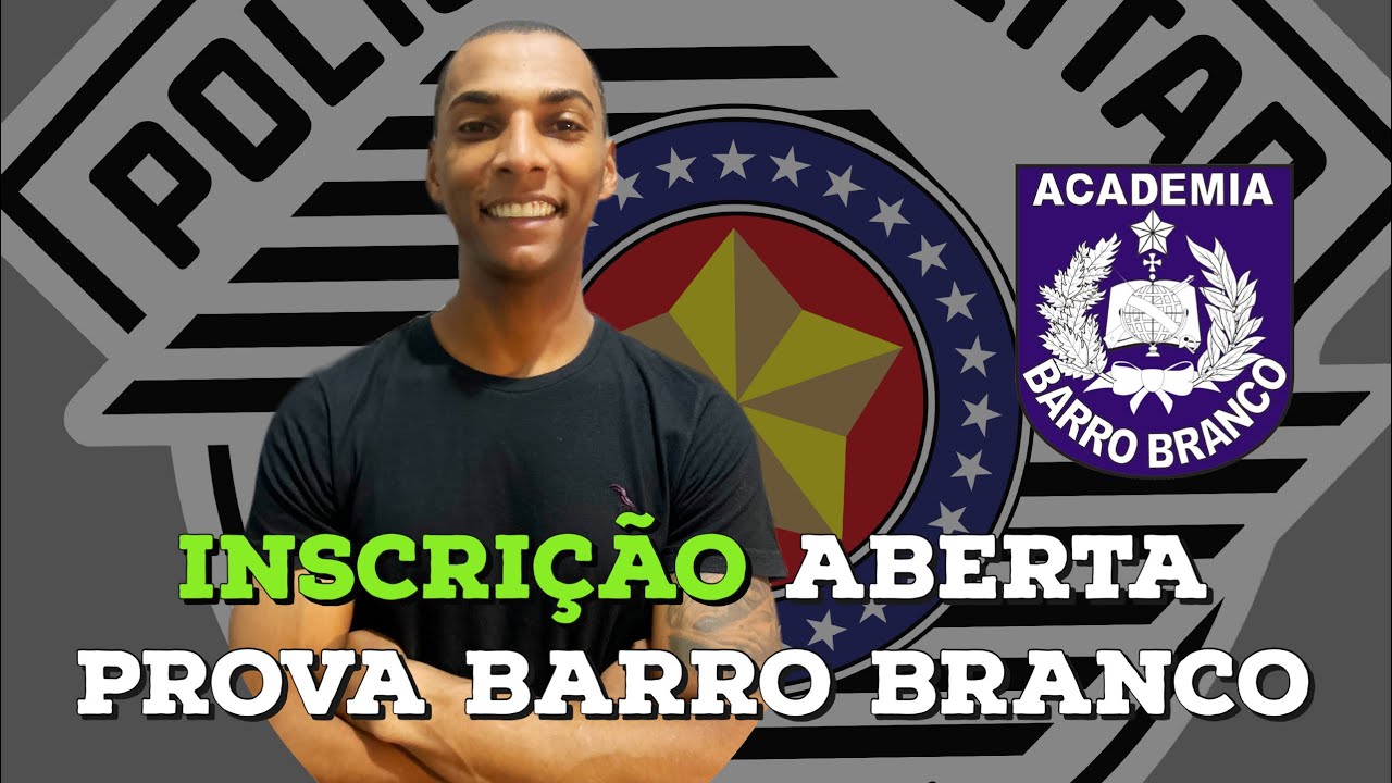 CONCURSO CFO BARRO BRANCO 2023 PMSP I DICAS YouTube