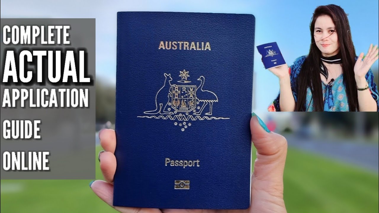How to Australian Passport online|ACTUAL BY STEP PASSPORT APPLICATION - YouTube