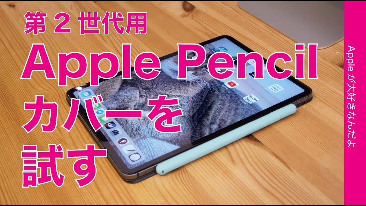 充電できる？Apple Pencil第2世代用シリコンカバーAmazon900円のを試し