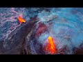 ICELAND VOLCANO RETURNS IN BIG STYLE! A CLOSER LOOK TO THE NEW VENTS! EPIC DRONE VOYAGE-Sep11, 2021