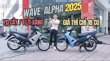 ĐÁNH GIÁ XE HONDA WAVE ALPHA 2025 | Giá SINH VIÊN nhưng lại hay bị TRỘM XE | QUANG MOTOR