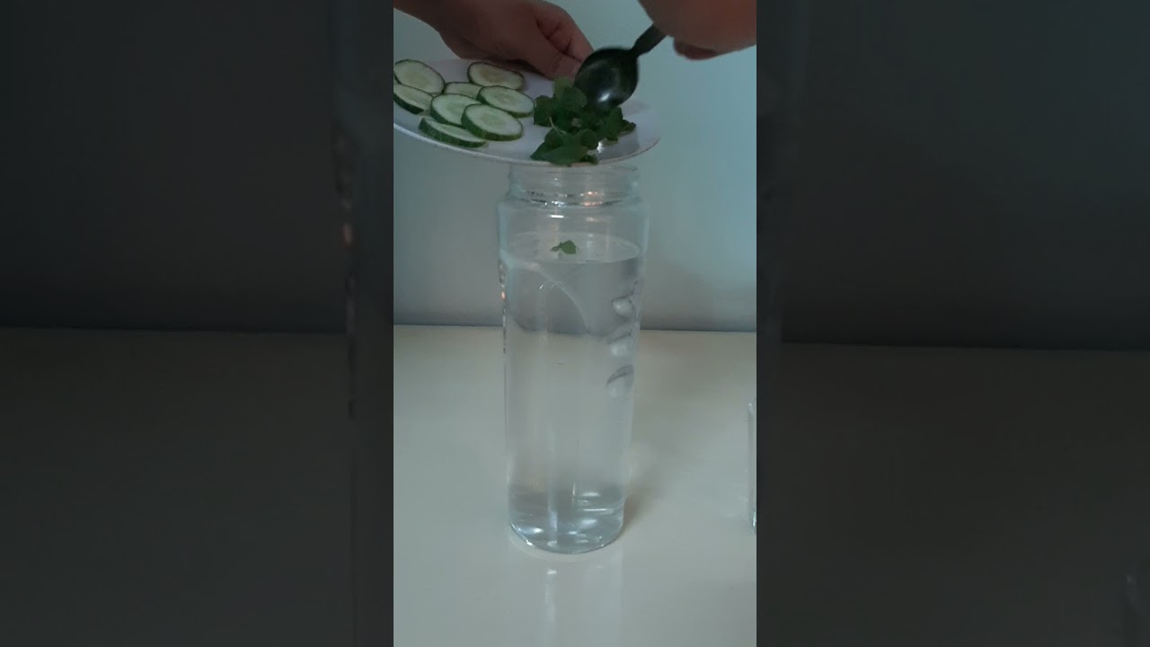 Infused Cucumber Mint Water | Summer Detox Water | Alkaline Water | Detox water