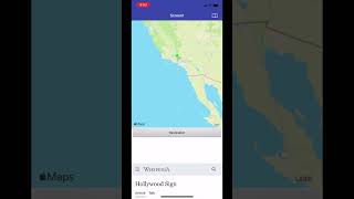 3.9 Map App with TinyDB +1 HollyWood Sign Logan Boston screenshot 2