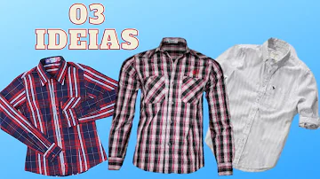 O que fazer com a camisa social?