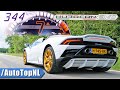 LAMBORGHINI HURACAN EVO | 0-344KM/H *INSANE* TUNNEL SOUND by AutoTopNL