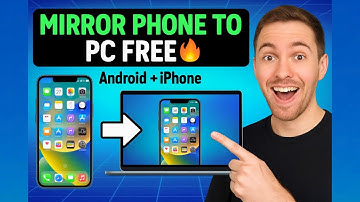 How to Cast Phone Screen to Computer for FREE (Android & iPhone | Tutorial)