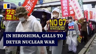 Protests over nukes as G7 leaders talk Ukraine and China in Hiroshima