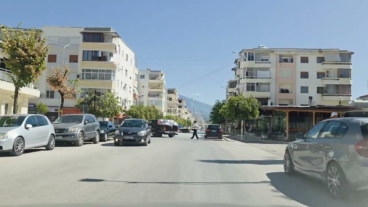 Driving road in #Albania 